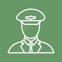 Flight Captain Vector Icon