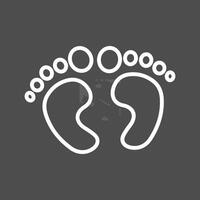 Feet Vector Icon