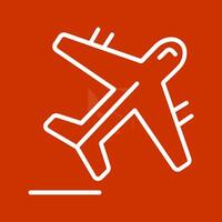 Airplane Vector Icon