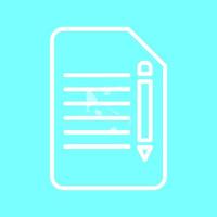 Edit Document Vector Icon