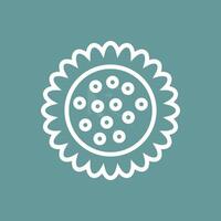 Sunflower Vector Icon