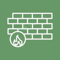 Firewall Vector Icon