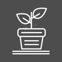 Plant Pot Vector Icon