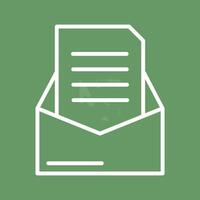 Newsletter Vector Icon