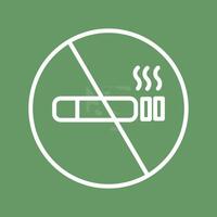 No Smoking Vector Icon