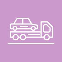 Trailer Vector Icon