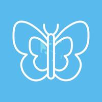 Butterfly Vector Icon