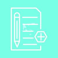 Medical Documents Vector Icon
