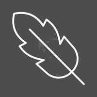 Feather Vector Icon