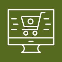 Online Shopping Vector Icon