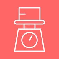 Weight Scale Vector Icon