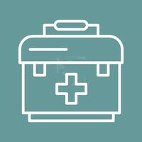 First Aid Bag Vector Icon