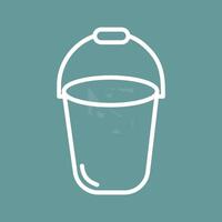 Bucket Vector Icon