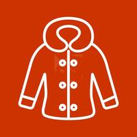 Winter Clothes Vector Icon