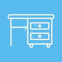 Table with Drawers I Vector Icon