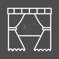 Curtain Vector Icon