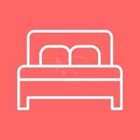 Double Bed II Vector Icon