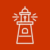 Lighthouse Vector Icon