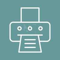 Print Vector Icon