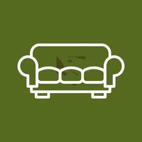 Large Sofa Vector Icon