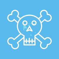 Pirate Skull II Vector Icon