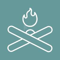 Bonfire Vector Icon