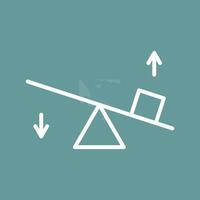 Seesaw Vector Icon