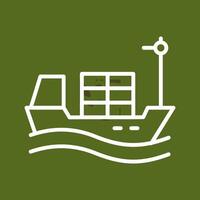 Cargo Ship I Vector Icon