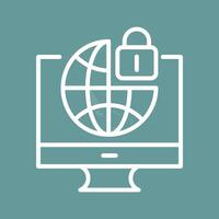 Internet Security Vector Icon