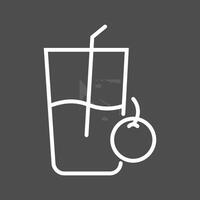 icono de vector de jugo