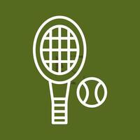 Racket Vector Icon