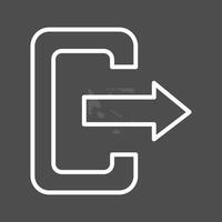 Logout Vector Icon