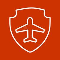 Travel Insurance Vector Icon