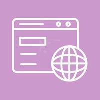Browser Vector Icon