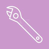 Wrench Vector Icon