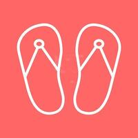 Slippers Vector Icon