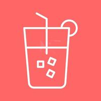 Cold Drink Vector Icon