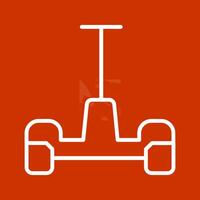 Hoverboard Vector Icon