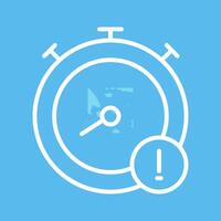 Run Time Vector Icon