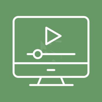 Online Tutorials Vector Icon