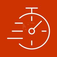 Flex Time Vector Icon