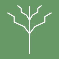 Tree with no leaves Vector Icon