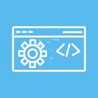 código mejoramiento vector icono