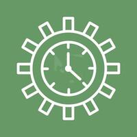 Time Optimization Vector Icon