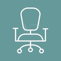 Ancient Chair Vector Icon