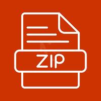 ZIP Vector Icon