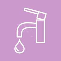 Water Tap Vector Icon