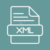 XML Vector Icon