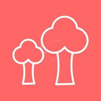 Trees Vector Icon