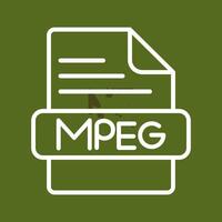 MPEG Vector Icon